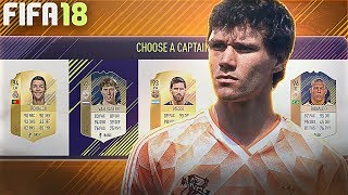 FIFA 18 FUT DRAFT - CR7, MESSI E VAN BASTEN NO MESMO TIME!