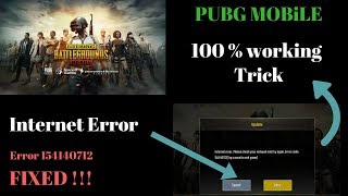 HOW to fix PUBG-mobile Internet Error | Crashing problem | 100% working.