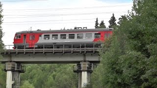 Электропоезд ЭР2Т-7134 перегон Дорохово - Тучково