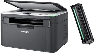 Как вытащить картридж из МФУ Samsung SCX-3200. Краткая видео-инструкция