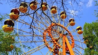 Колесо обозрения - Луганск. Высота.