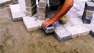 Укладка дорожек на даче своими руками