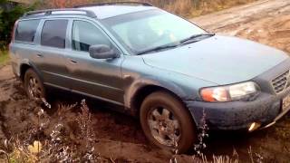 volvo xc70 легкий off road часть 1