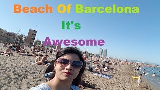 Is that right on Barcelona Beach? | Naked beach of Barcelona | Barcelona In Hindi