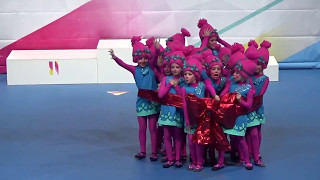 ТРОЛЛИ  Детский танец TROLLS - Международный танцевальный турнир SPRING CUP 2017