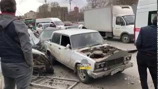 Новосибирск. ДТП на Кошурникова.