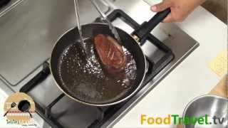 อกเป็ดซอสส้ม Duck Breast in Orange Sauce