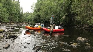 Когда нет воды. Двухдневный сплав по реке Оять.