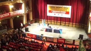 Rosy Contorno, Attivo Unitario CGIL CISL UIL, 2013