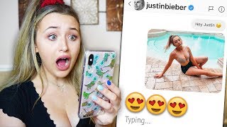 I SENT A DM TO 100 CELEBRITIES ON INSTAGRAM *They Replied*