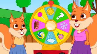 Famille d'Écureuil - Roue Magique Animé 2022 en Français
