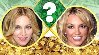 WHO’S RICHER? - Madonna or Britney Spears? - Net Worth Revealed! (2017)