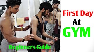 First Day at GYM | Beginners Full Workout | Yash Anand