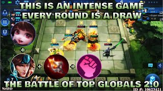 THE BATTLE OF TOP GLOBALS 2.0 - TOP GLOBAL MAGIC CHESS PLAYER | Mobile Legends Bang Bang