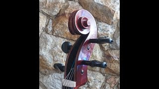 AJUSTE DE CRAVELHAS DE VIOLINO- Luthier de violino em São Paulo-Atelier