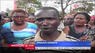 Rwaka women demonstrate over interdiction of their subchief by Kiambu  county commisioner