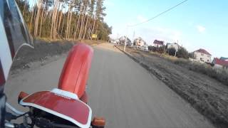 Вилли тренировка xlr250r 01 fail