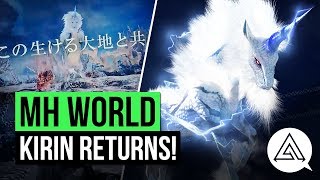 Monster Hunter World News | Kirin Returns in New MHWorld Commercial!