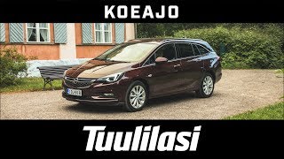 Koeajo: Opel Astra Sports Tourer Enjoy 1.4 Turbo CNG (2018) - Tuulilasi