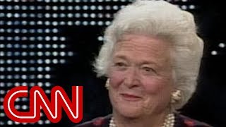 1994: Barbara Bush on her life in White House