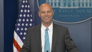 White House press briefing on potential government shutdown | ABC News