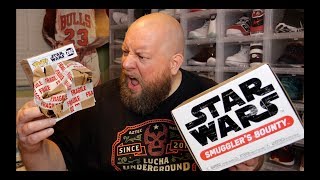 STAR WARS Smuggler's Bounty Jabba's Skiff Subscription Box + DAMAGED FUNKO POP AGAIN!!!!