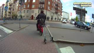 Cykeltur i stan - Diverse konstigheter och annat i trafiken