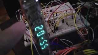 Часы на индикаторе ИВ-18 и Arduino