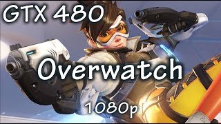 NVIDIA GeForce GTX 480 - Overwatch - 1080p