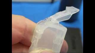 How to refill our Canon refillable cartridges, install the Canon chips and use our chip re-setter
