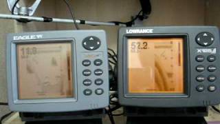 Lowrance X125 (X126) vs  Eagle Fish Mark 480 (Sea  Finder 480)