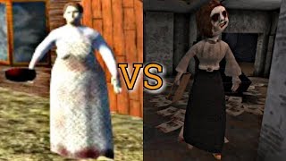 Hard mode battle |Stepmother mad granny vs Dread teacher soul reborn