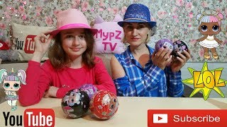 СВЕТЯЩИЕСЯ КУКЛЫ ЛОЛ ОБЗОР В КРАСНЫХ ,ФИОЛЕТОВЫХ И ЧЁРНЫХ ШАРАХ