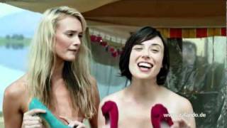 Zalando Werbung Neu 2011 [HQ] High Quality Nackt FKK Spot Camping Platz uncensored longer version