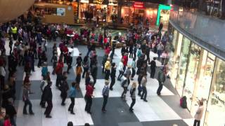 Linedance Flashmob im Atrio 26 1 2013