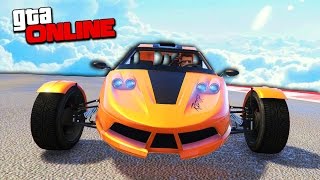 АДСКИЕ ГОНКИ НА НОВОМ ТРЕХКОЛЕСНОМ БАГИ ПО ОГРОМНЫМ СПИРАЛЯМ В GTA 5 ONLINE