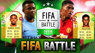 FIFA 18 - 'FIFA BATTLE! 'GABRIEL JESUS VS RASHFORD!' - FIFA 18 ULTIMATE TEAM