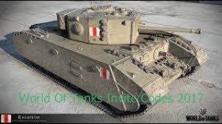 World Of Tanks Invite Codes EU SERVER 2017