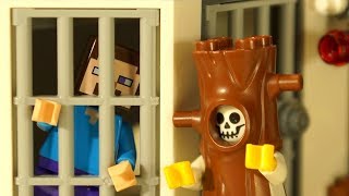 ЛЕГО ТЮРЬМА и Борька ПОЛЕНО - LEGO НУБик Майнкрафт Мультики