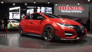 Watch the "Race Car for the Road" Honda Civic Type R Concept Debut in Geneva
