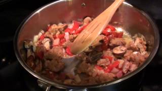 Mariah Milano's Italian Stir Fry using leftovers!!