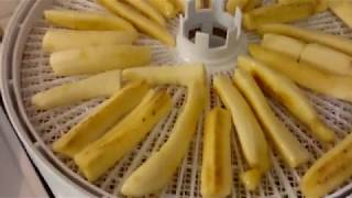 Вяленые бананы. Вялим в электросушилке