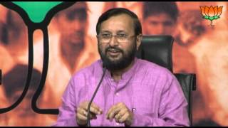 BJP Press: Winning Tehri Loksabha by-poll & Salman Khurshid trust : Sh. Prakash Javadekar