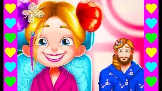 Мультик про настоящего папу. Дочка повела папу в СПА-салон. Интересный   детский мультфильм.