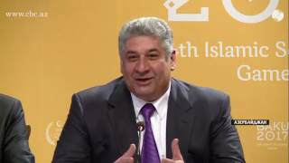 Азад Рагимов: Исламиада в Баку проведена на более высоком уровне, чем Олимпиада в Рио