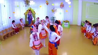 Веселий танок Черевички Праздник осени в детском саду