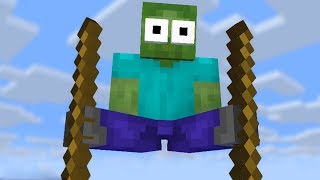 Monster School : Skiing Christmas Challenge - Minecraft Animation