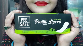 Pee safe aelovera panty liners review |