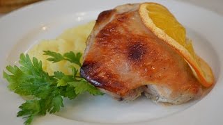 Курица с апельсином