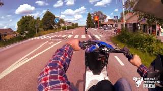 Moped Stunt Summer 2014  - Anton H [CRASH]